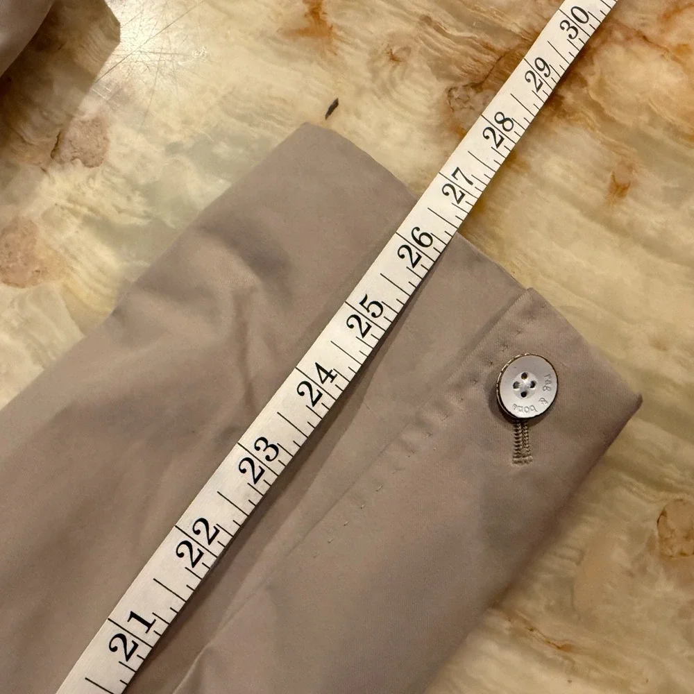 Rag & Bone New York Notch Lapel Sport Coat Beige Hand Tailored Slim Size 44